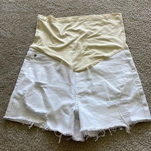 Pinkblush maternity shorts